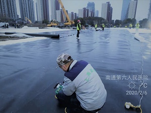 two geotextiles one geomembrane